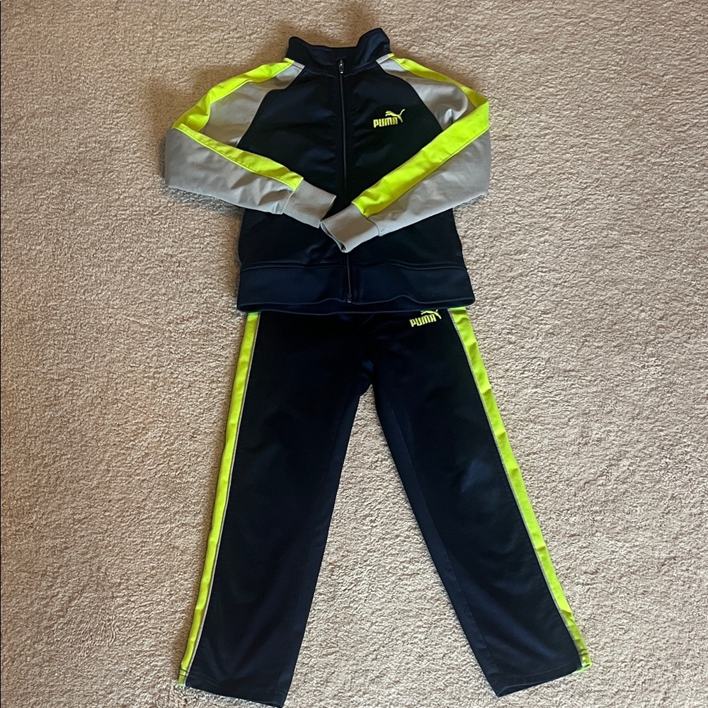 Puma Kids Track Suit size 7